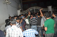 Pawan Fans Hungama at Sreeramulu Theatre